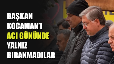 Kartepe Belediye Başkanı Mustafa Kocaman’ın kayınpederi Necdet Bayramoğlu’nun cenazesine kent