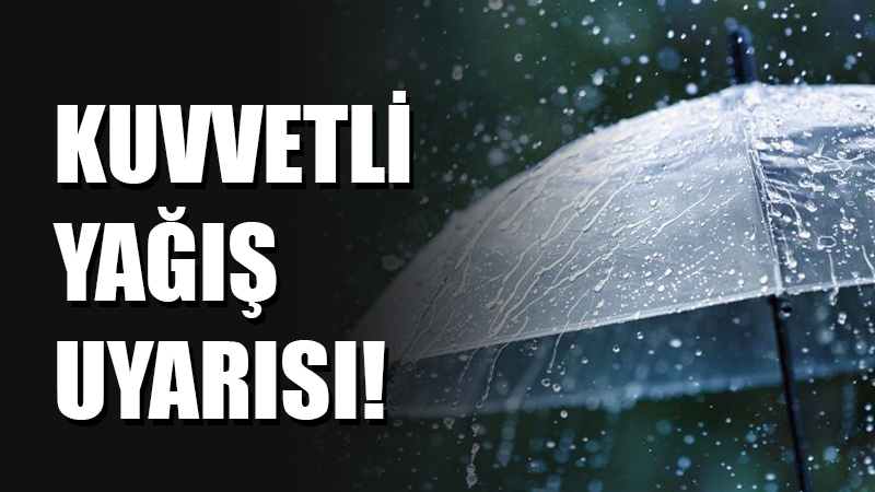 Kocaeli’de arife ve Ramazan Bayramı’nın ilk günü için kuvvetli sağanak