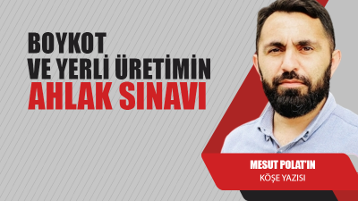 Boykot, bir öfke refleksi değil; bilinçli bir tercihtir. Müslüman toplumlar