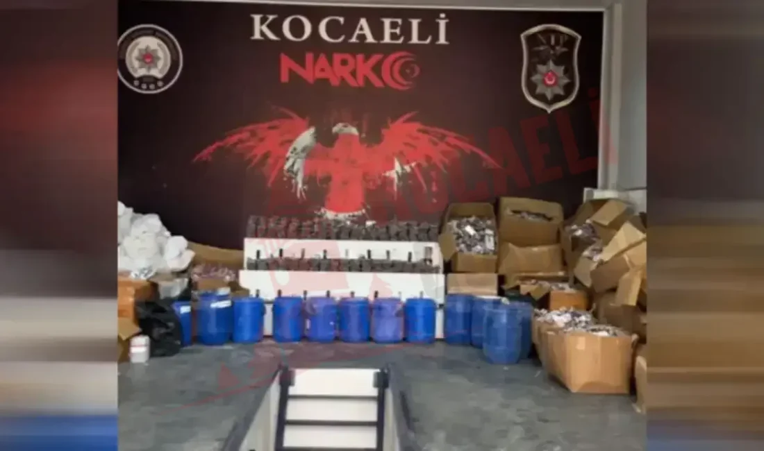 Kocaeli İl Emniyet Müdürlüğüne bağlı ekipler, almış oldukları duyumlar üzerine
