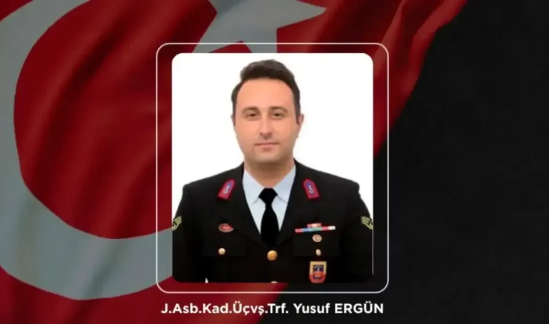 Ankara’nın Bala ilçesinde meydana gelen trafik kazasında görevli bir jandarma
