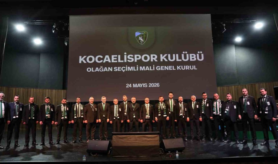 Kocaelispor’da olağan genel kurulun ardından göreve başlayan yönetim kurulu, ilk