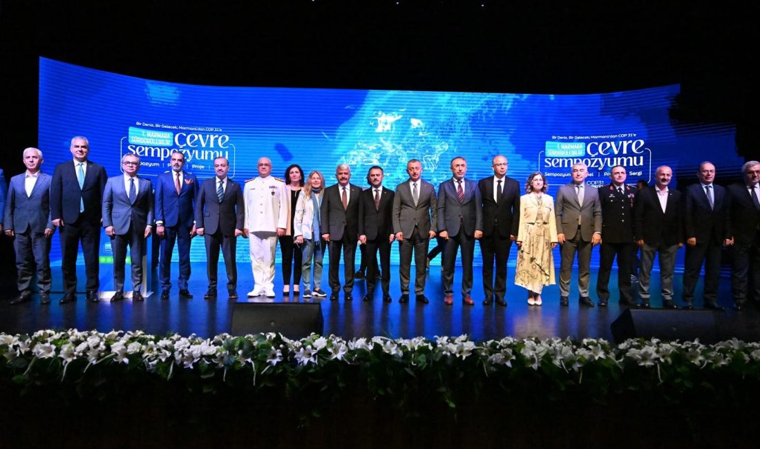 Kocaeli'de düzenlenen 1. Marmara Sürdürülebilir Çevre Sempozyumu'nda, Marmara havzasındaki