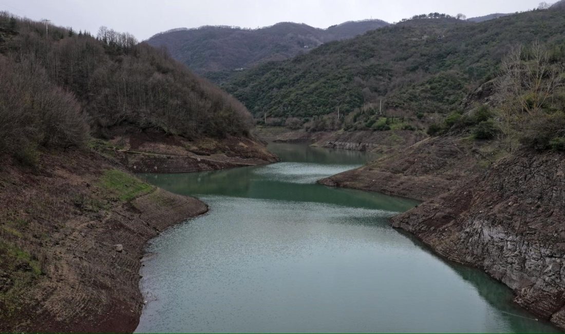 Kocaeli'nin içme suyu ihtiyacının büyük bir kısmını karşılayan Yuvacık Barajı'nda