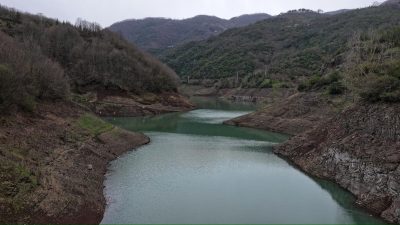 Kocaeli'nin içme suyu ihtiyacının büyük bir kısmını karşılayan Yuvacık Barajı'nda