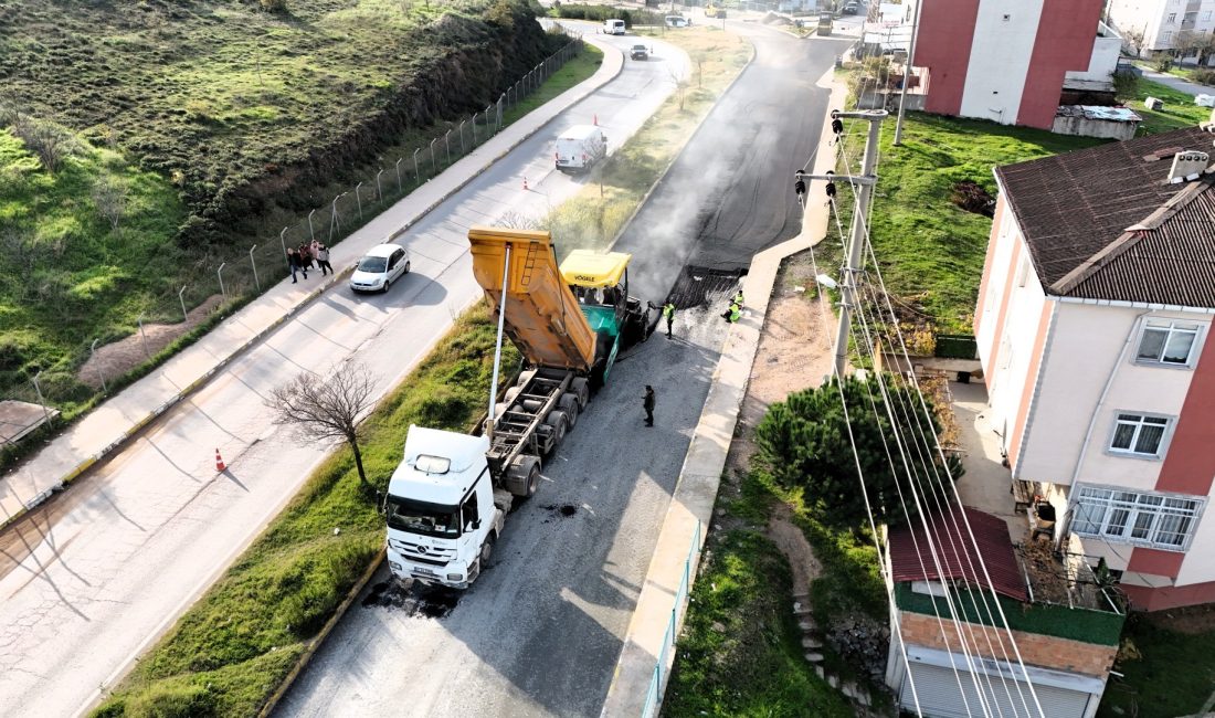 Kocaeli genelinde 56,5 kilometrelik bozuk yolda sathi kaplama imalatı gerçekleştirilecek.
