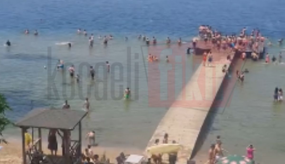 Sıcak hava bunaltınca vatandaşlar sahillere akın etti