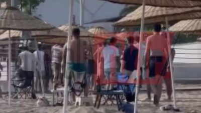 Kocaeli’nin Kandıra ilçesine bağlı Kerpe Mahallesi’nde bulunan bir plajda iki