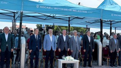 Büyükşehir Belediyesi ve İSU Genel Müdürlüğü tarafından Derince'de inşa edilen