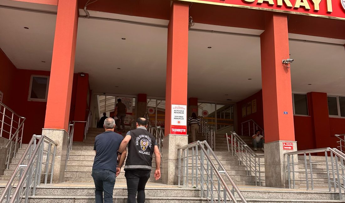 Kocaeli Emniyet Müdürlüğü ekiplerinin aranan şahıslara yönelik yürüttüğü çalışmalar kapsamında,