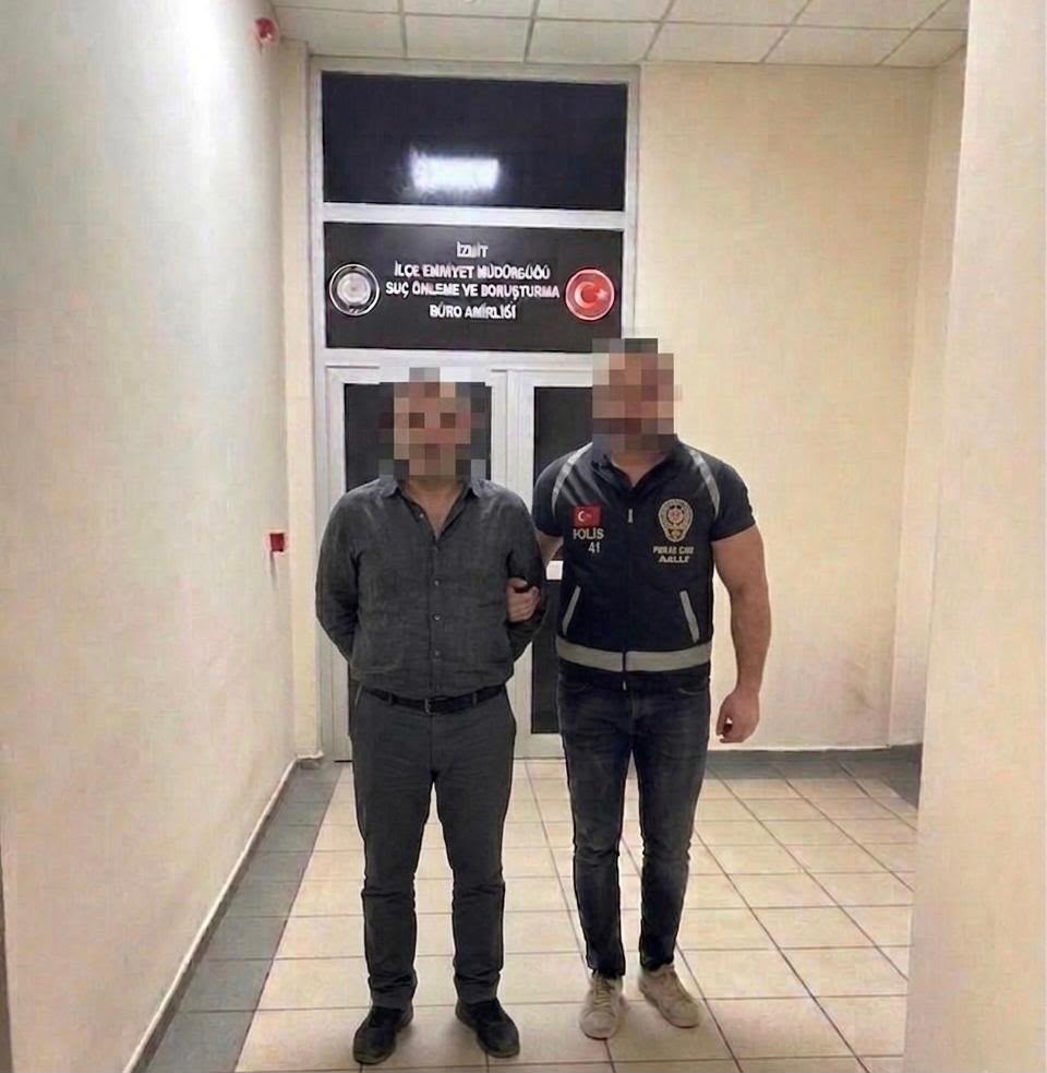 15 Yıl hapis cezası bulunan hükümlü İzmit’te yakalandı