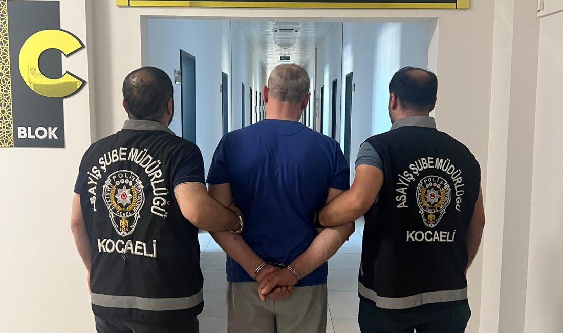 Kocaeli İl Emniyet Müdürlüğü ekiplerinin aranan şahısların yakalanmasına yönelik sürdürdüğü