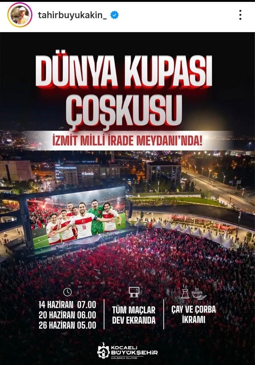 Dünya Kupası Heyecanı Milli İrade Meydanı’nda yaşa