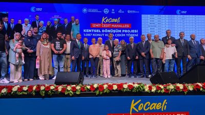 İzmit Cedit Mahallesi Kentsel Dönüşüm Projesi’nde 1097 konut için beklenen