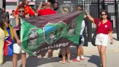 A Milli Futbol Takımı'nın Amerika Birleşik Devletleri'nde Venezuela ile oynadığı