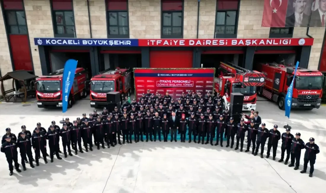 Kocaeli Büyükşehir Belediyesi İtfaiye Dairesi Başkanlığı, son bir yıl içerisinde