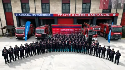 Kocaeli Büyükşehir Belediyesi İtfaiye Dairesi Başkanlığı, son bir yıl içerisinde