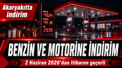 Akaryakıt ürünlerinin pompa satış fiyatlarında indirim yapılacağı açıklandı. Düzenlemenin 2