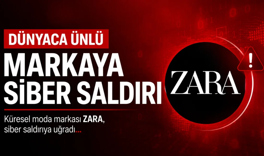 Küresel moda markası ZARA, müşteri verilerinin yer aldığı harici bir