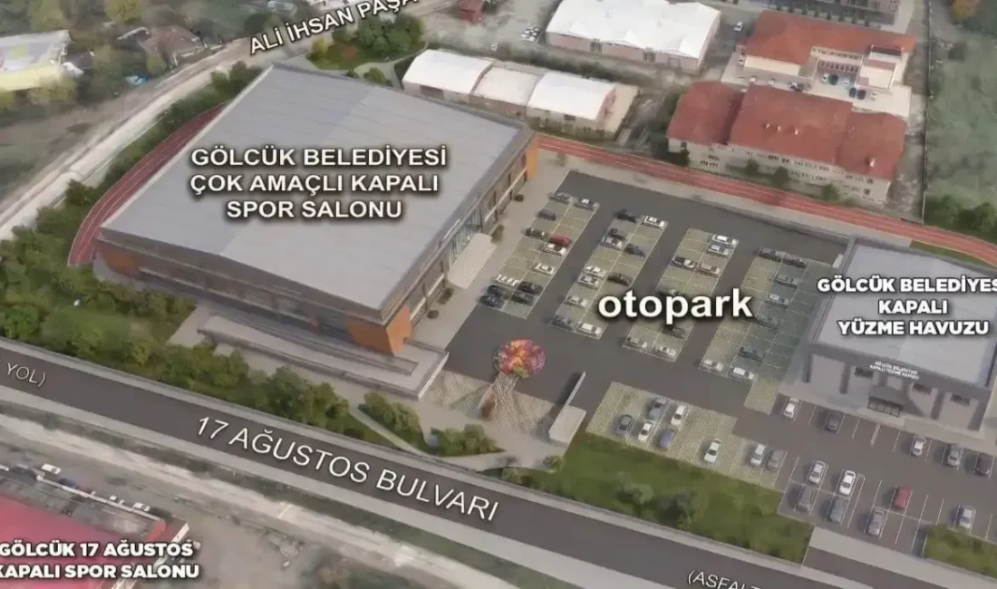 Gölcük Belediyesi, ilçeye kazandırılması planlanan spor salonu ve olimpik yüzme