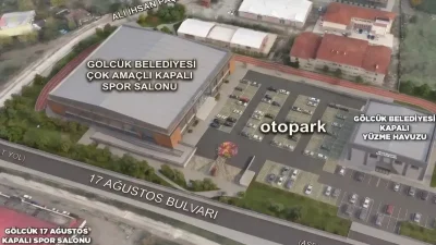 Gölcük Belediyesi, ilçeye kazandırılması planlanan spor salonu ve olimpik yüzme