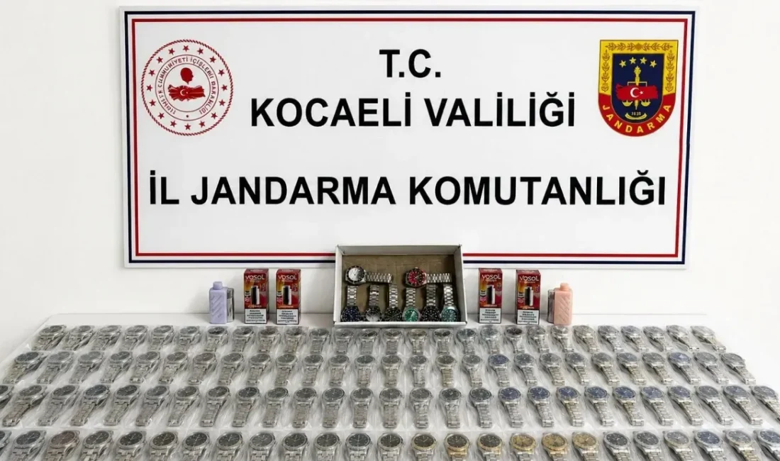 Kocaeli İl Jandarma Komutanlığı ekipleri, kaçakçılıkla mücadele kapsamında Dilovası ilçesinde