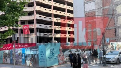 Riskli yapı olduğu gerekçesiyle yıkılan Yürüyüş Yolu Semt Polikliniği’nin yeniden