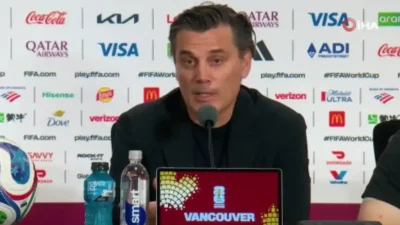 A Milli Futbol Takımı Teknik Direktörü Vincenzo Montella, Avustralya karşısında