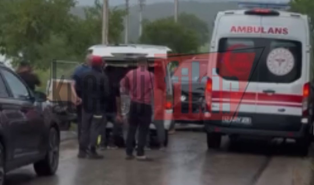 Kandıra Seyrek Sahili yolu üzerinde meydana gelen trafik kazasında, sollama