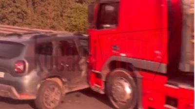 TEM Otoyolu'nun Gebze geçişinde sabah saatlerinde meydana gelen trafik kazasında